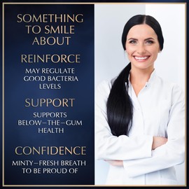 Oral Probiotic Mints - Best Breath Freshener with Lactobacillus Salivarius - 3 Billion CFU for Dental Probiotics for Teeth and Gums - Oral Health Probiotics for Bad Breath and Oral Care - 45 Tablets