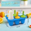 Miaowoof Silicone Popsicles Molds for Toddlers, 6-Cavity Non-BPA Premium Silicone