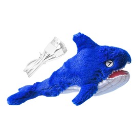 Electric Pet Flopping Toy | Flopping USB Toy Fish for Cat - Reduce Indoor Pet Boredom Exercise Toy Motion Activated for Camping, Balcony