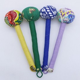 Jagwang Handmade Massage Hammer Full Body Pangpang Massage Stick Hyojason Tapping Full Body Massage Stick Hemmer Massage Green 2ea
