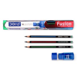 DOMS Fusion Pencil pack of 10
