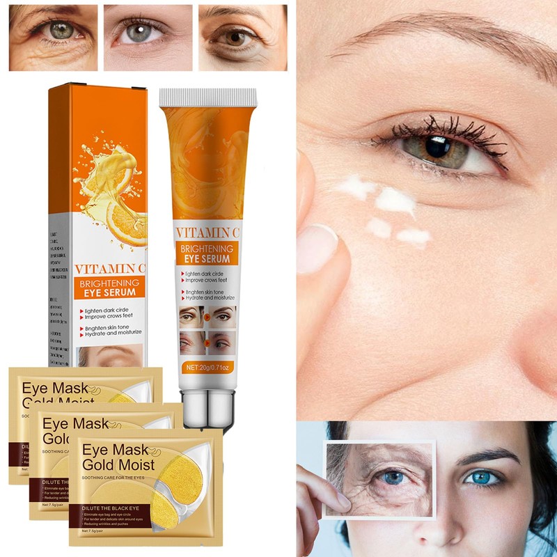 FunnAura Dark Circle Eye Cream Set, Eye Bags Remover with