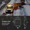 Adzoon 4 inch Strobe Lights for Trucks, Amber Warning Flashing