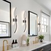 CANEOE Modern Wall Sconce Set of Two with Remote Control,