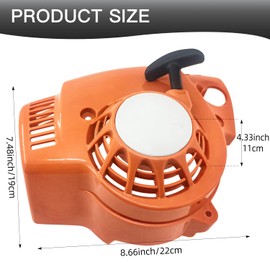 1pcs Recoil Pull Starter 4241-080-2106 for stihl bg86 bg86c bg56 bg56c sh86 sh56 Handheld Leaf Blower