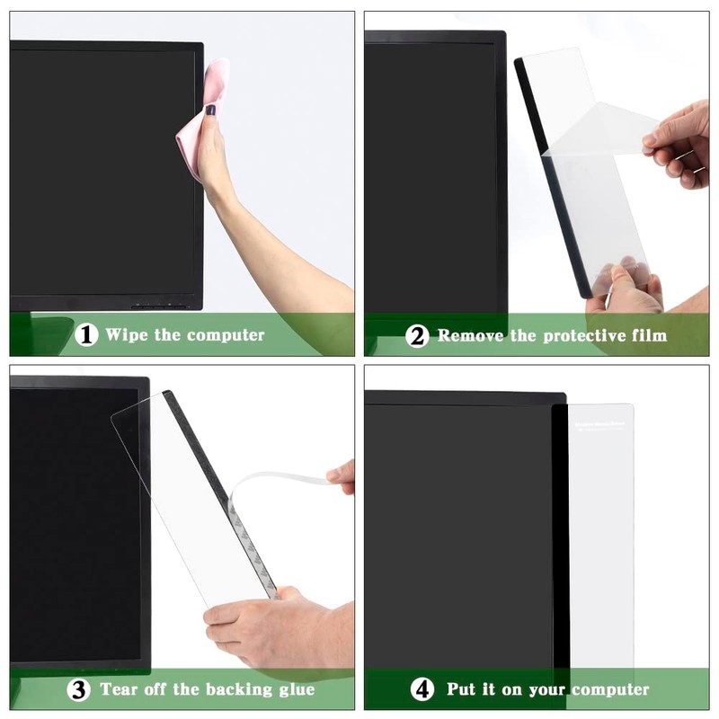 Office Desk Accessories 2pcs Computer Monitor Memo Board Message Board