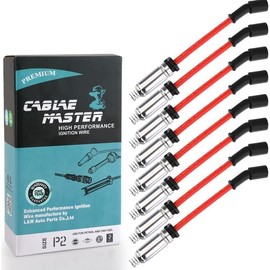 Cables de bujía Racing de 10,2 mm para CT5 CTS Escalade Camaro Corvette Express Silverado Suburban Tahoe Savana Sierra Yukon 5,3 L 6,2 L 6,6 L V8 2014