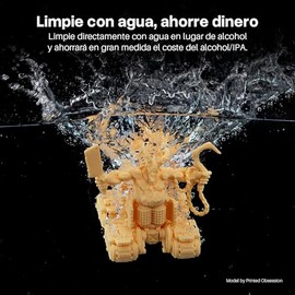 Elegoo Resina Lavable Agua Azul 1000g
