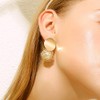 ABOJOY 8-15 Pairs Gold Statement Drop Dangle Earrings Metal Fashion