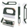 Grout Brush Tile Brush, 5-in-1 Grout Tile Brushes with Nylon