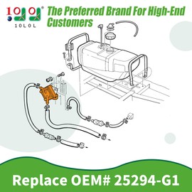 10L0L Golf Cart Fuel Pump Kit for EZGO TXT RXV Club Car DS Precedent 1990 1/2-1993 2-Cycle Gas Carts, Replaces 25294-G1 S-5146 25294G1 S5146
