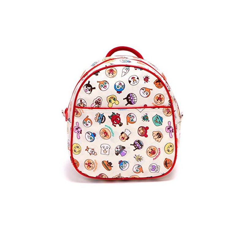 Anpanman 011438 (ANC-3000) All Star Pattern Backpack (Red)
