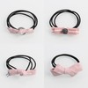 Hair Ties Set Knotted Bow Scrunchie Rubber Bands Cute Fashionable