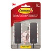 Command Ganchos de Pared Decorativos Medianos, 2 Ganchos Negros y