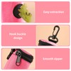 Portable Poo Bag Holder Dog Poop Bag Holder with Carabiner
