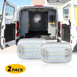 2Pcs Van Cargo Room LED Lights, Replacement for 2015-2024 Ford Transit 150/250/350/350 HD Van, 2014-2023 Ford Transit Connect, 2022-2024 Ford E-Transit