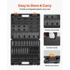 VEVOR Impact Socket Set 1/2 Inches 43 Piece Impact Sockets,