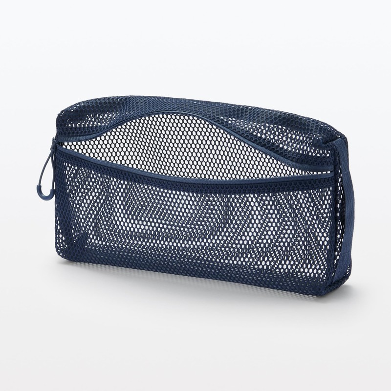 MUJI OHG85A3S 3D Mesh Case Navy M