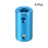 sourcing map Shaft Coupling Connector 6 mm to 8 mm