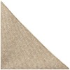 King & Priory Highland Weave Stonewashed Light Brown Pocket Square,