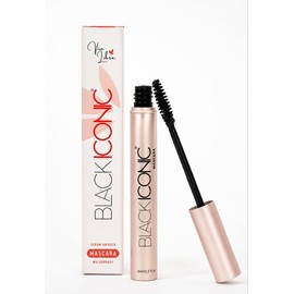 Black Iconic Mascara - Mascara de Pestañas Waterproof- Con Suero de Crecimiento para Pestañas – Volumen, Longitud y Definición