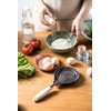 LAUCHUH Spoon Rest for Stove Top, Ceramic Spoon Holder 5"