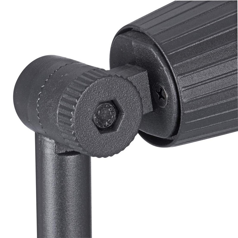 Sterno Home Ribbed Cast Aluminum Halogen Spotlight - Black Finish