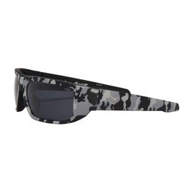 I-SEA Men's Greyson Fletcher Polarized Sunglasses - Mens Sunglasses with Scratch-Resistant & Hydrophobic-Coated Lenses, Trendy Sunglasses with TR90 Frame - Camo Frame, Smoke Polarized Lens