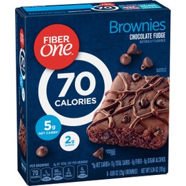 Fiber One Brownie Chocolate Fudge, 0.89oz 6 Count, 5.32oz