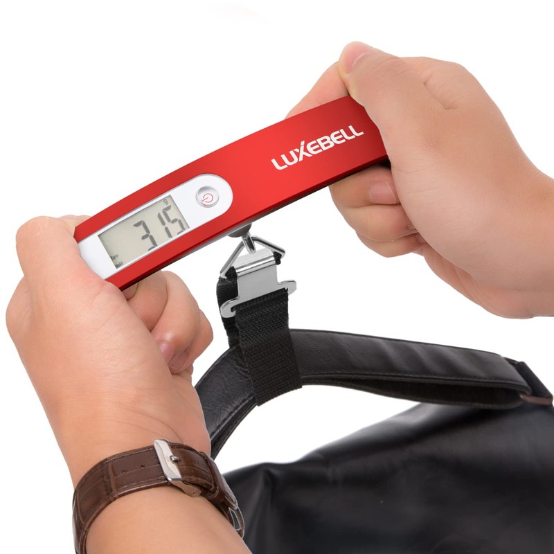 Digital Luggage Scale Gift for Traveler Suitcase Handheld Weight Scale
