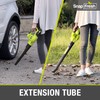 SnapFresh Cordless Leaf Blower - 20V Electric Leaf Blower 130