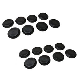 Vital All-Terrain (16 Pack) Floor Pan Drain Plugs fits 1976-1986 Jeep CJ-7 1981-1986 Jeep CJ-8 Scrambler