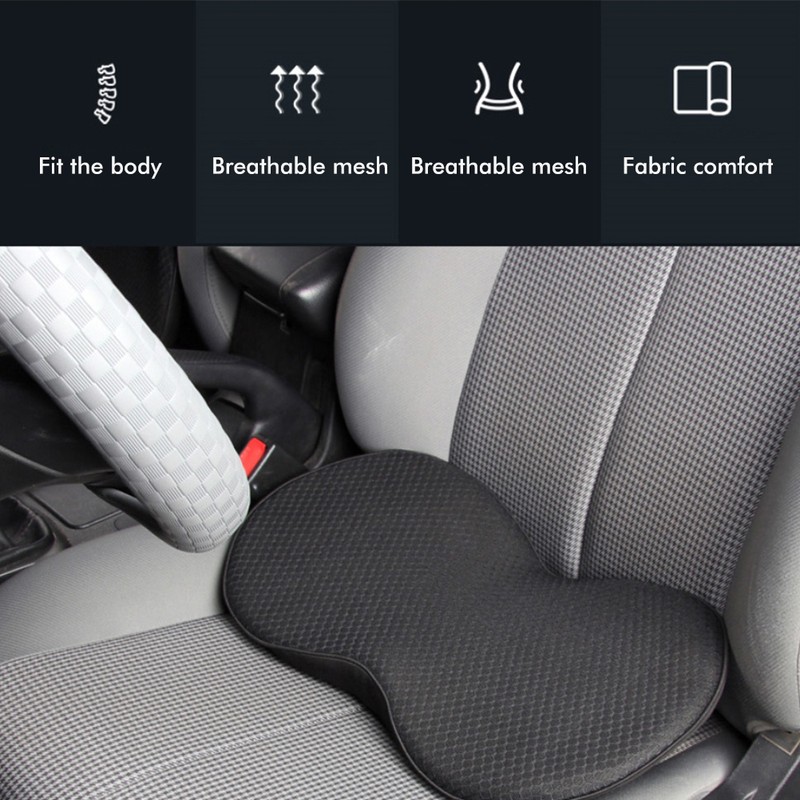 Car Seat Cushion for Driver Thick Car Heightening Seat Cushion