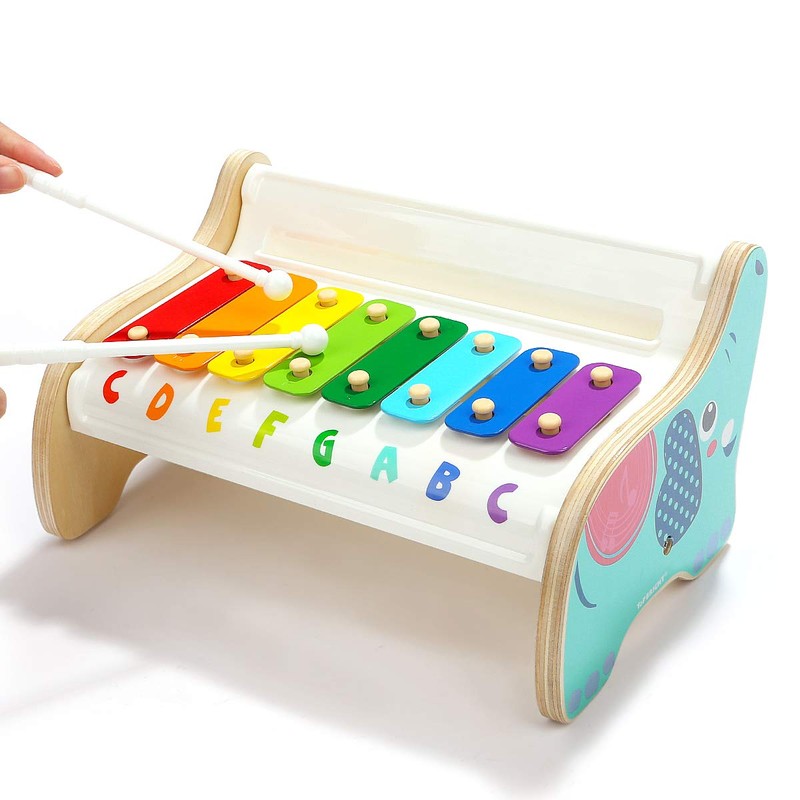 Xilófono Elefante. Juguete Musical Estimula A Bebé Topbright