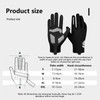 ZVCXOE Outdoor gloves Cold weather gloves Touch screen compatible Cycling