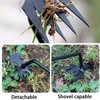 wodehahagou 2 Pcs Weeding Tool Multi Purpose Garden Weeder Tool