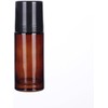 2Pcs 50ml Brown Glass Essential Oil Roller Bottles Refillable Roll