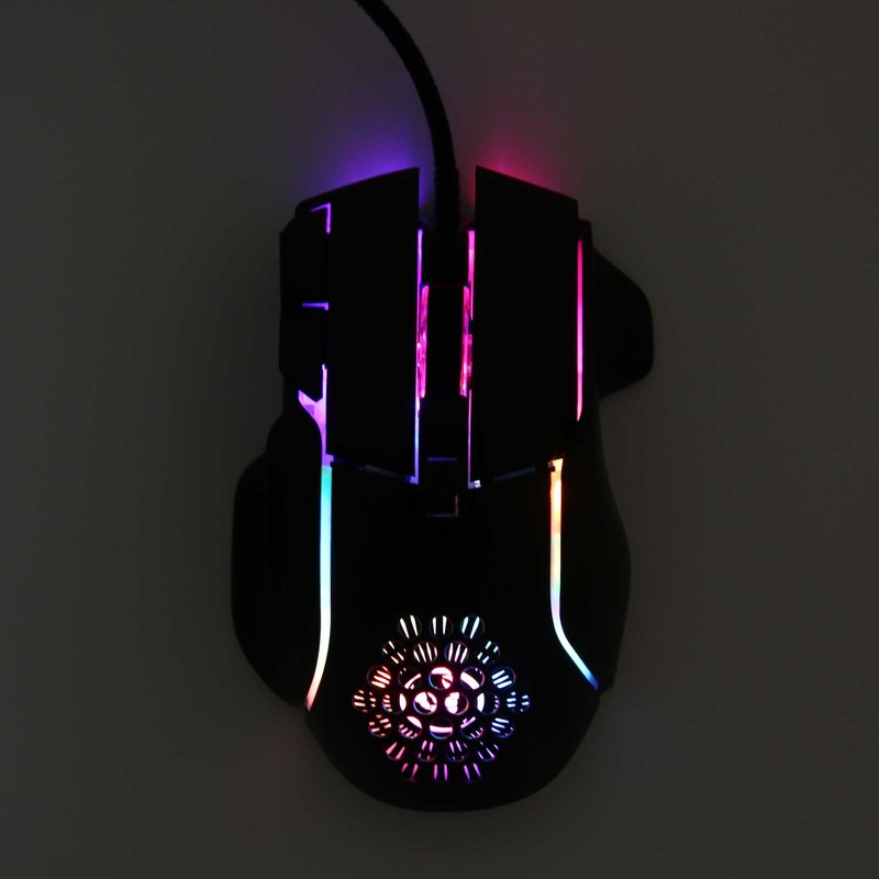 RGB Gaming Mouse 12800 DPI Gaming Mouse Optical Wired with