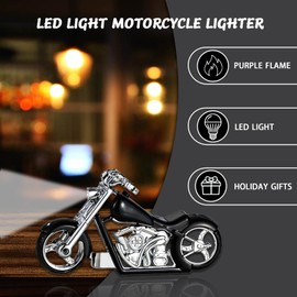 WEQTETJU Funny Mini Car Lighter, Refillable Torch Lighter, Unique Gifts for Men Candle Lighter Camping Hiking Accessories Gear(No Butane Fuel) (#5)