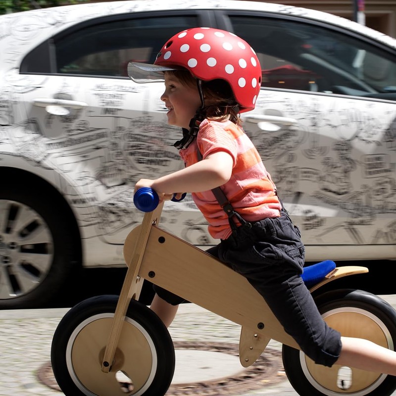 Melon Urban Active Dotty Helmet - White/Pink Matt, 2X-Small/Small 46-52