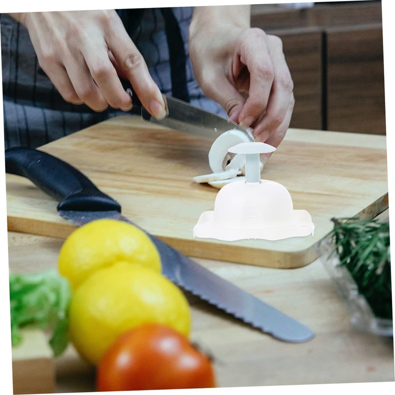 LABRIMP Vegetable Holder Slicing Tool with Finger Protector Kitchen Food