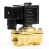 U.S. Solid 1/2 inch solenoid valve - brass DC 12