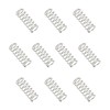 sourcing map Compression Spring 4 mm OD 0.4 mm Wire
