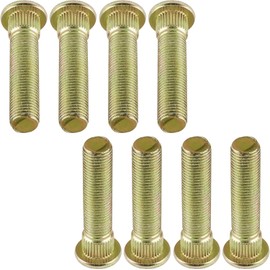 QINGE RACING 8pcs (3/8-24 * 1.75") Front Wheel Studs Bolts 7517871 Replacement for Polaris RZR 570 800 900 Ranger crew XP UTV