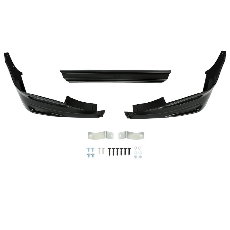 KUAFU 3-Piece Front Bumper Lip Splitter Compatible with 2005-2007 Honda