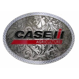 Case IH Logo Western Style Belt Buckle