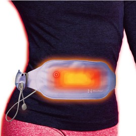 NeoHeat NH01-HSS-VL Heated Tummy Supporter, Warming Abdominal Band, Waist Warming, USB Powered