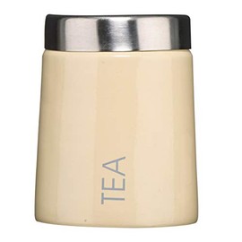 Premier Housewares Conical Tea Canister - Cream