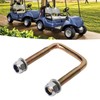 2pcs Golf Cart Leaf Spring U Bolt with Screw Nut