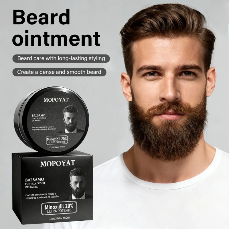 3pcs Balsamo Para Crecer La Barba Al 20%